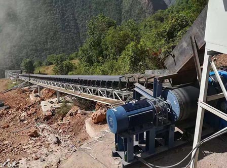 歐漢特電動滾筒應(yīng)用現(xiàn)場