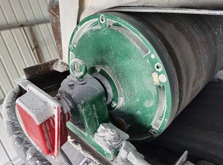 歐漢特電動滾筒應(yīng)用現(xiàn)場